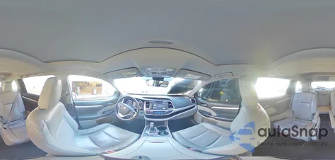 2019 Toyota Highlander Se from USA, damaged, VIN 5TDJZRFH8KS563437